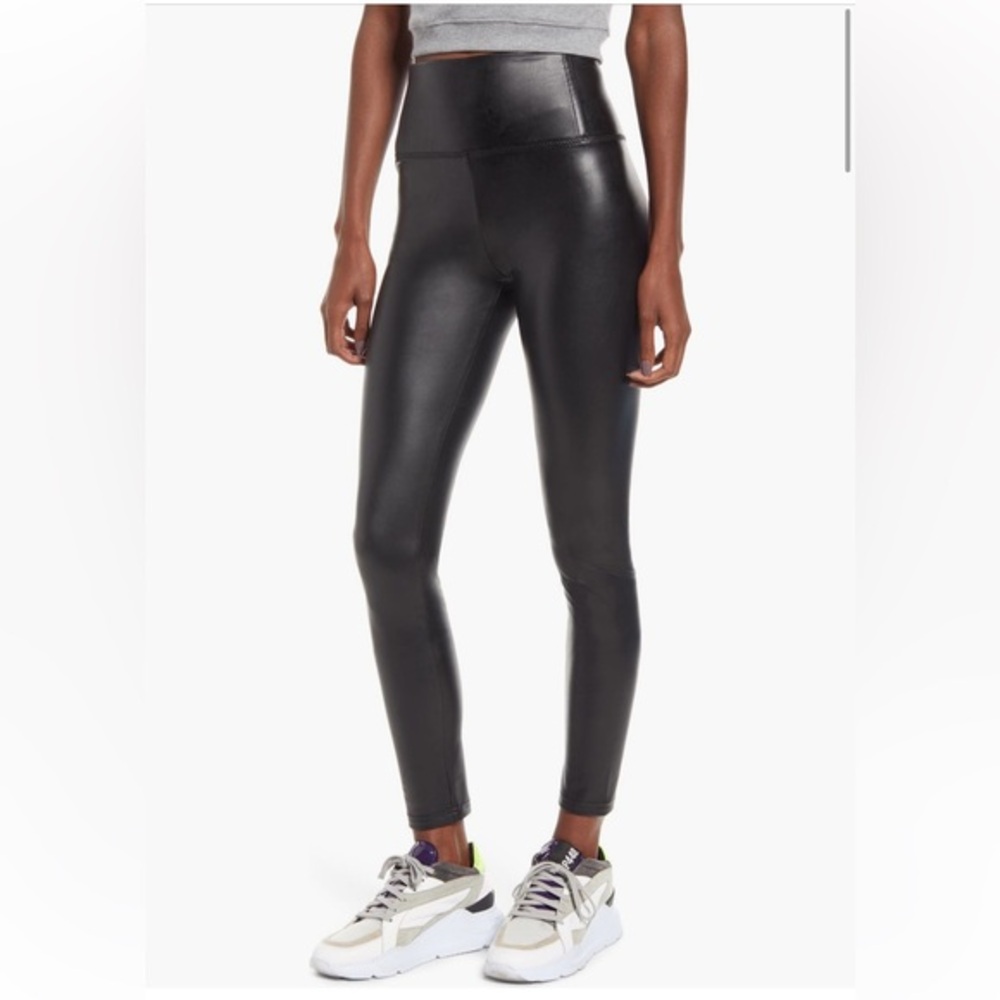 Nordstrom B.P. Faux Leather Leggings Sz XXS Black
